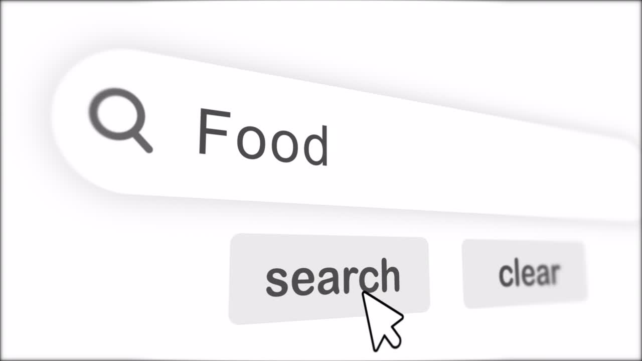 - concetto di parola di ricerca alimentare.