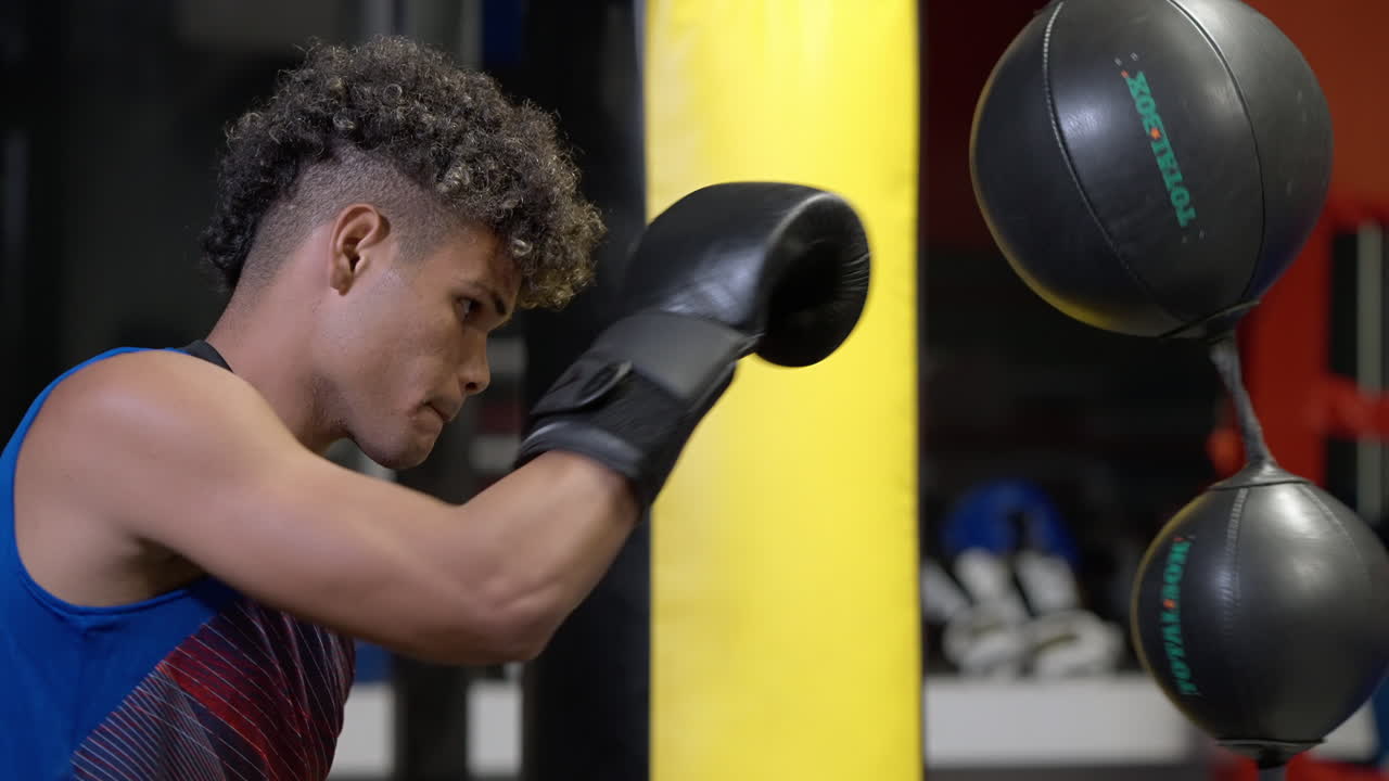 남자 권투 훈련