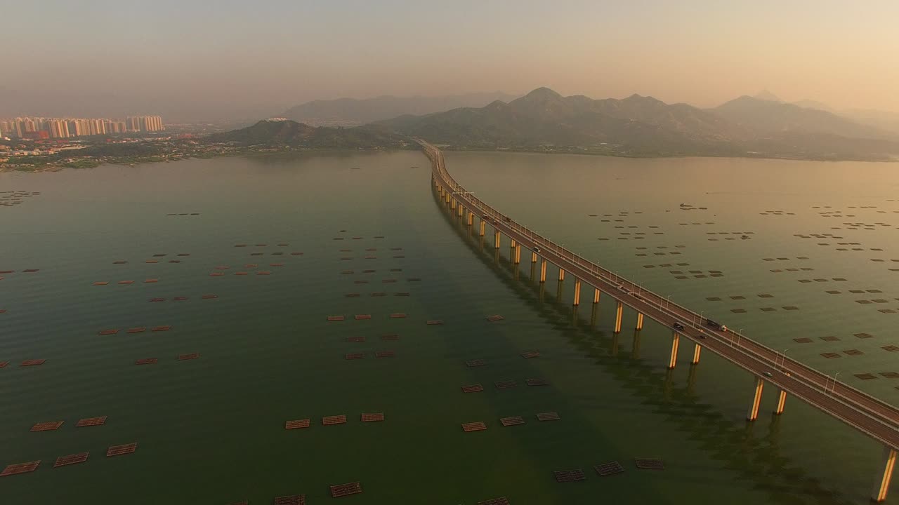 мост в заливе шэньчжэнь