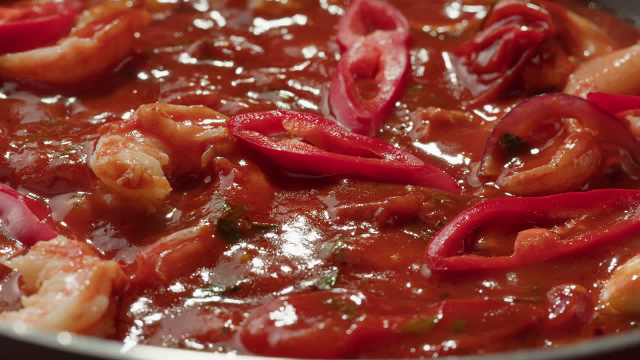 Shrimp in Spicy Tomato Sauce