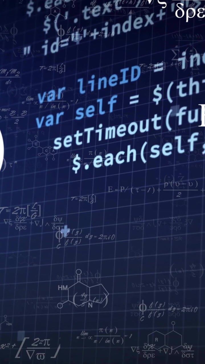 Animation of mathematical data processing over scope scanning
