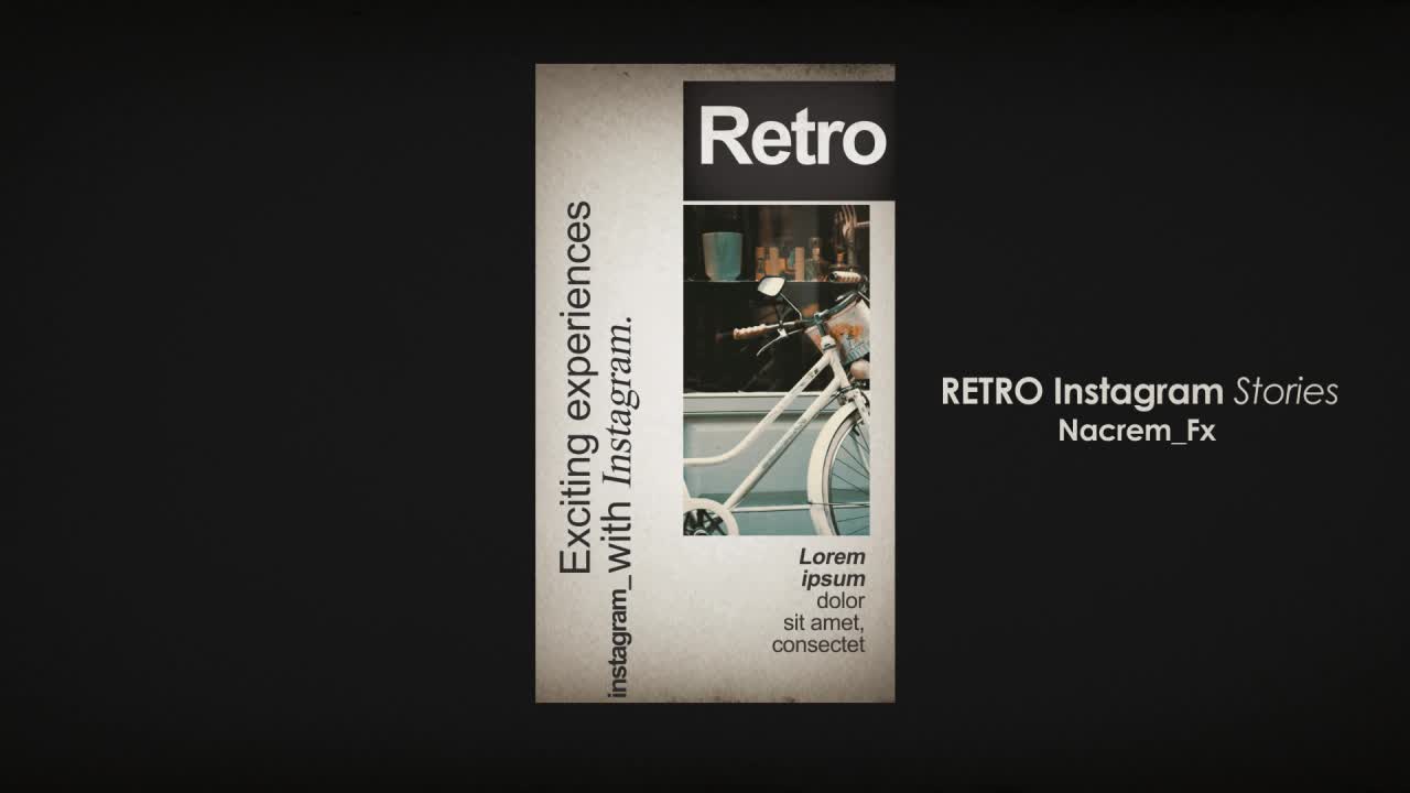 Retro Instagram Stories