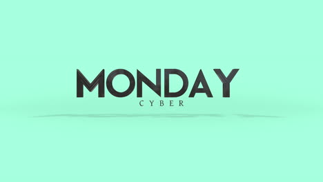 Elegante-Texto-De-Cyber-Monday-En-Degradado-Verde