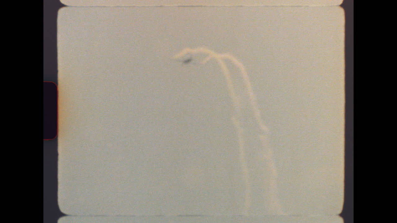 Vintage Airplane in Sky