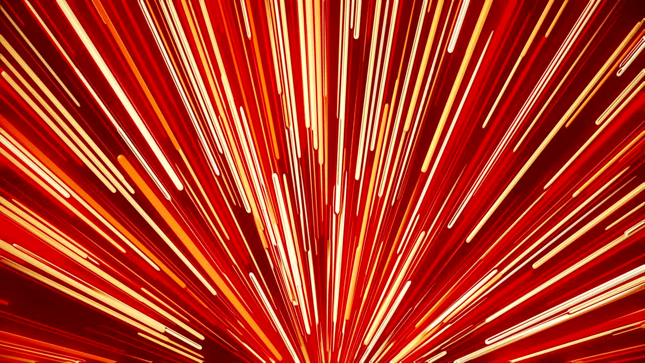 빨간색으로 올라가는 광선