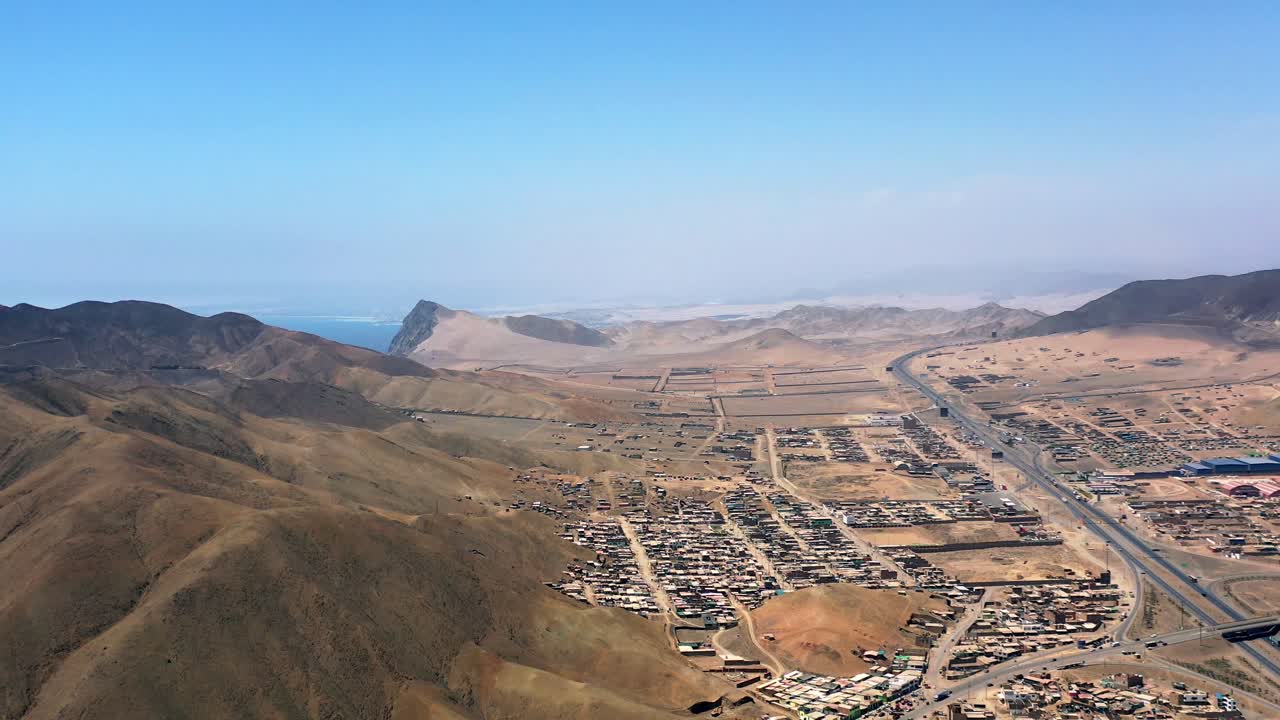Riprese aeree con drone 4K a Pucusana Lima-Perù