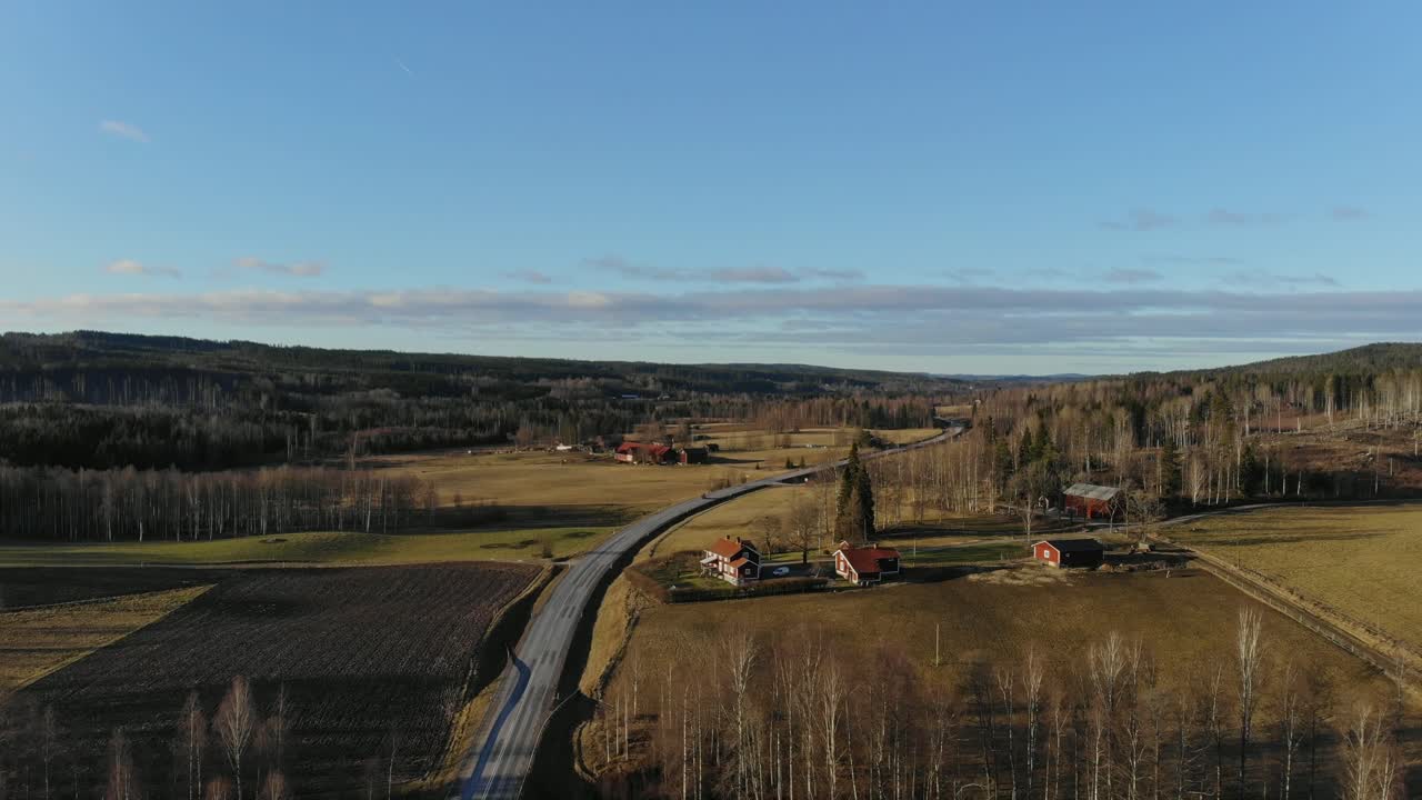 Farmers land in Sweden by drone