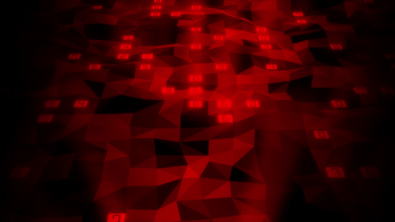 이진 코드와 함께 추상적인 배경