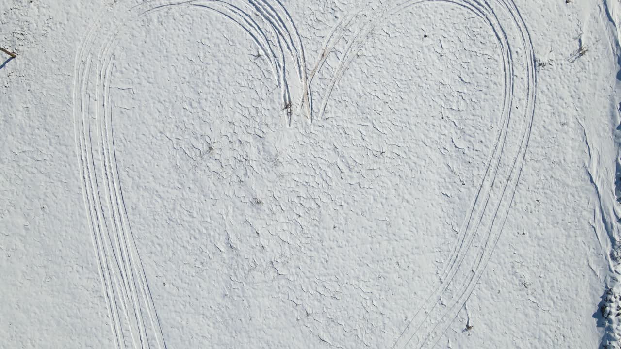 눈 속의 사랑 사진