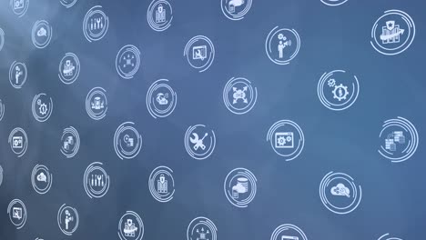 ilustração do conjunto de ícones da web