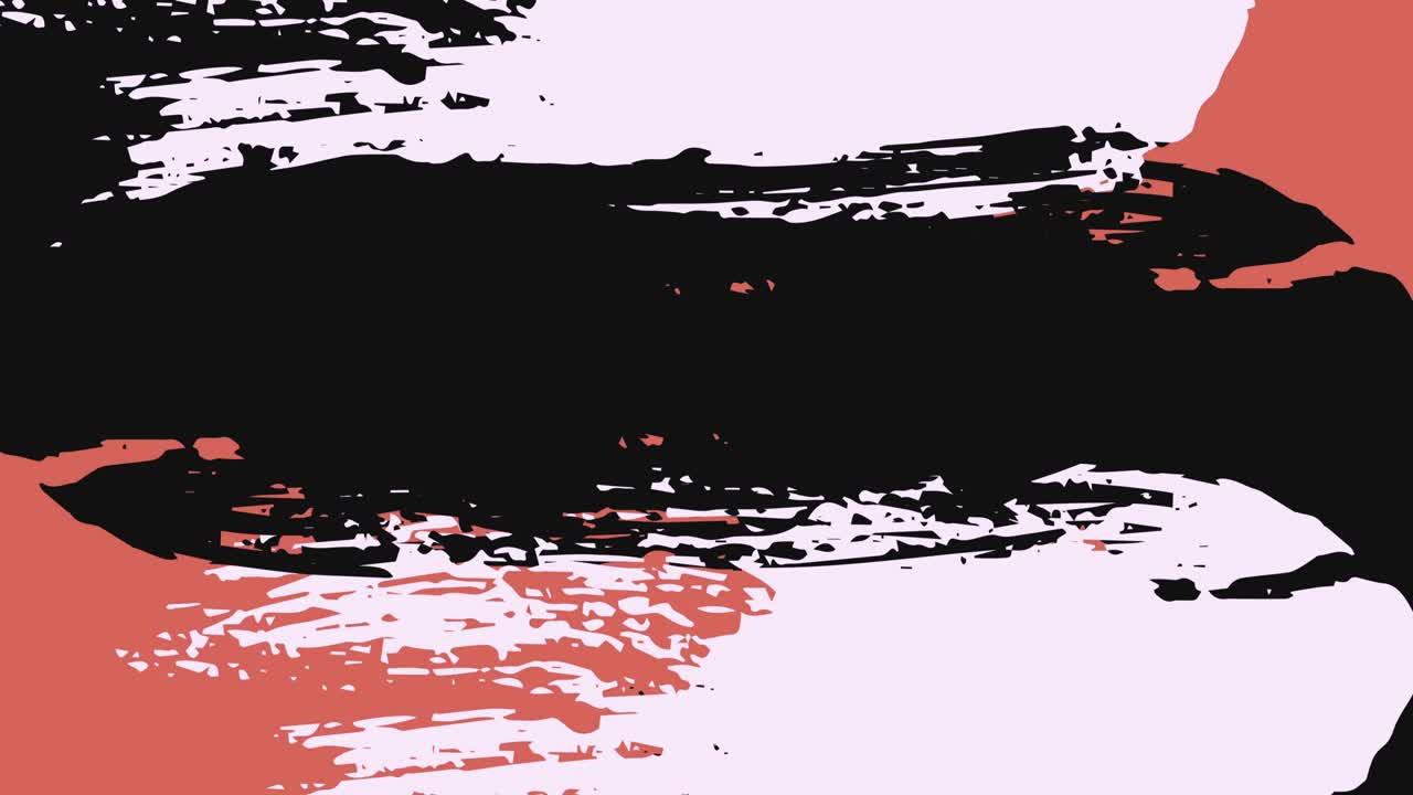 Dynamisk abstrakt penselstrøgsovergangsanimation.