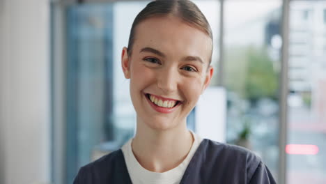 portrait of a smiling nurse