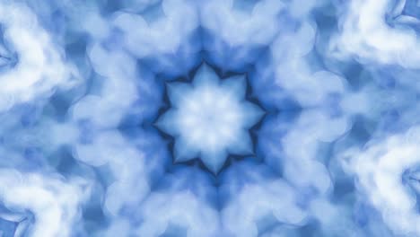 fondo abstracto con partículas en movimiento y parpadeantes. telón de fondo de bokeh. animación de bucle sin costuras.