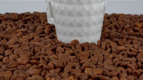 la toma dinámica del control deslizante revela el café turco tradicional