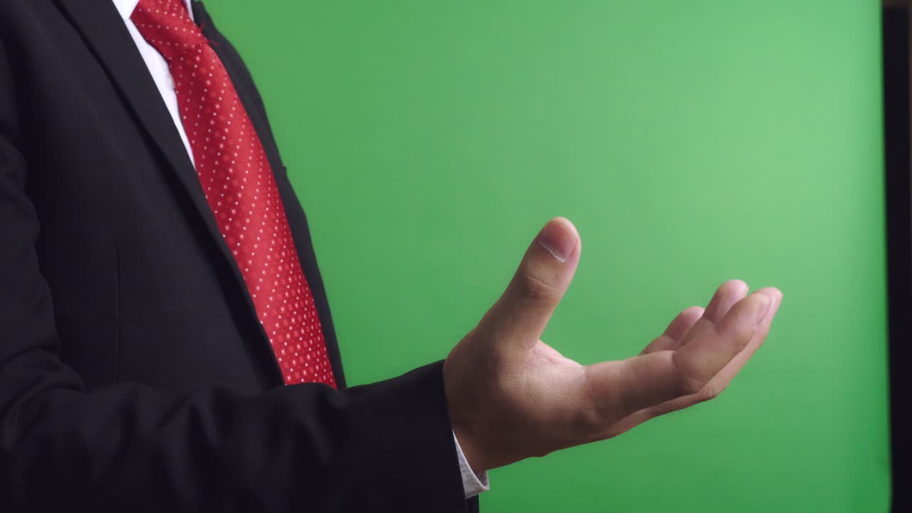 Businessman Presenting