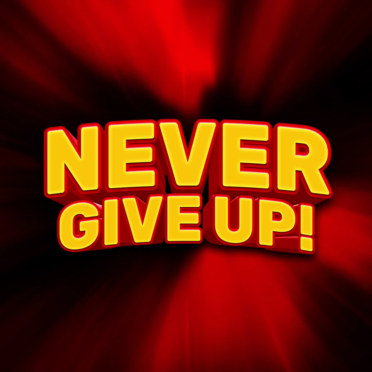 nunca dejes la imagen motivadora