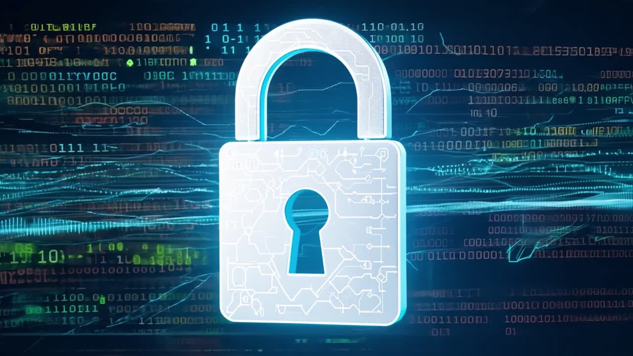 Digital security and data protection concept