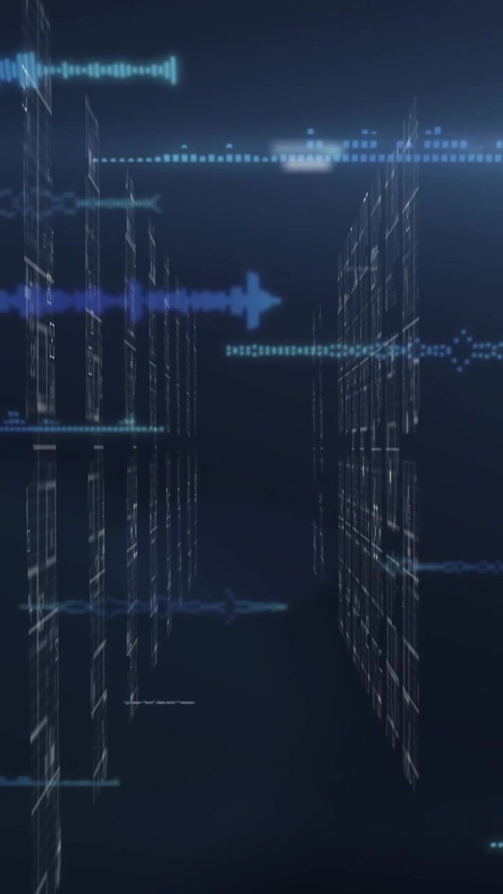 Animation of data processing over computer servers