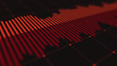 infográfico de crecimiento de negocios y finanzas gráfico de barras o gráfico de animación