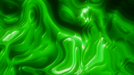 abstract green liquid texture