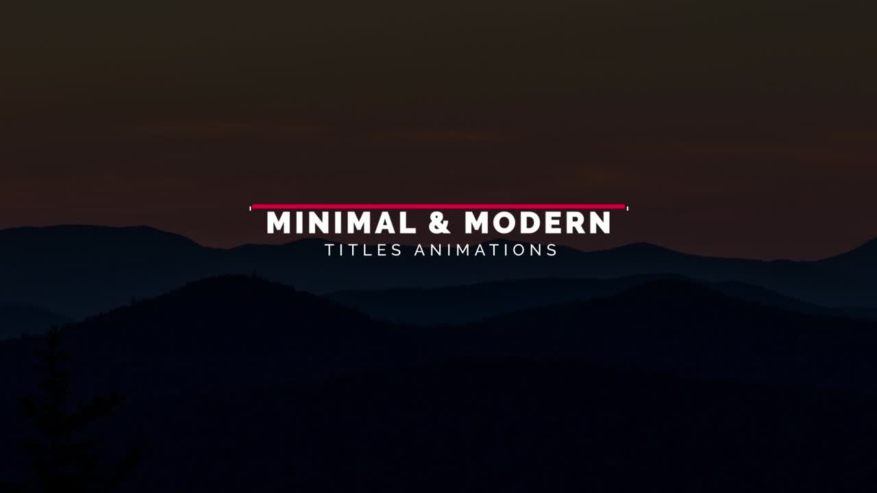 Kreative motion graphics-titler
