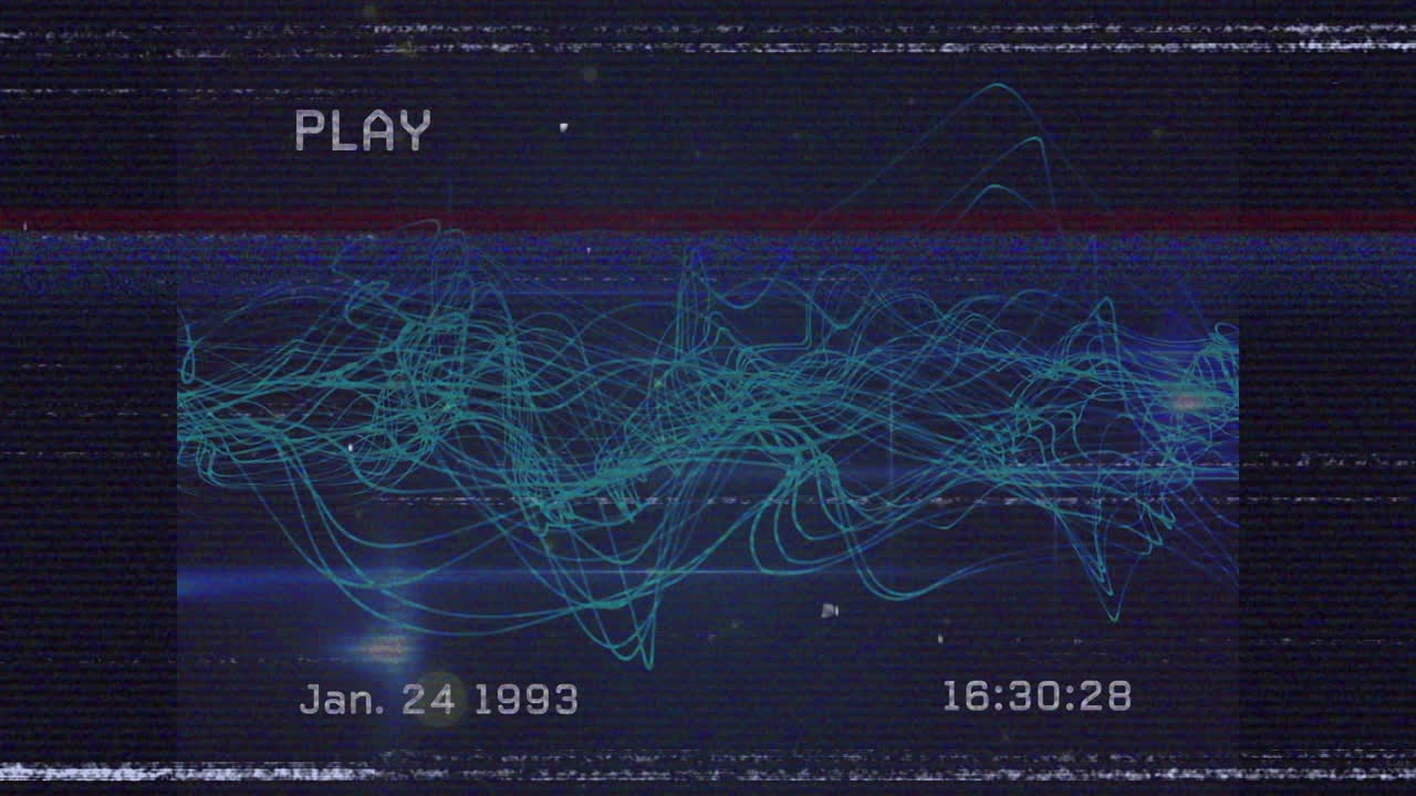 Animation of interference over light spots and light trails
