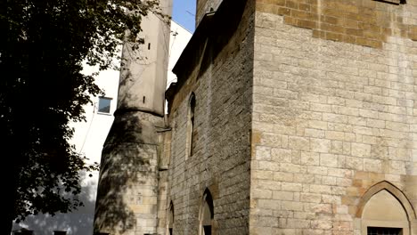 external of bajrakli mosque with minaret is the only ottoman mosque in belgrade