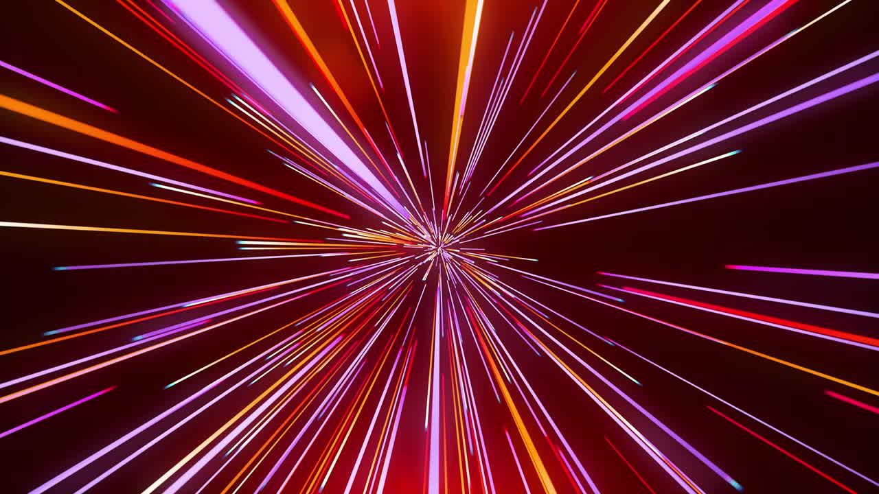 Abstract Speed Lines Tunnel