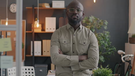 man in modern office