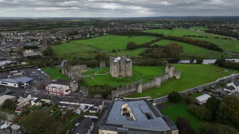 Trim-Castle,-Condado-De-Meath,-Irlanda,-Octubre-De-2023