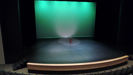 empty stool kept on the stage 4k