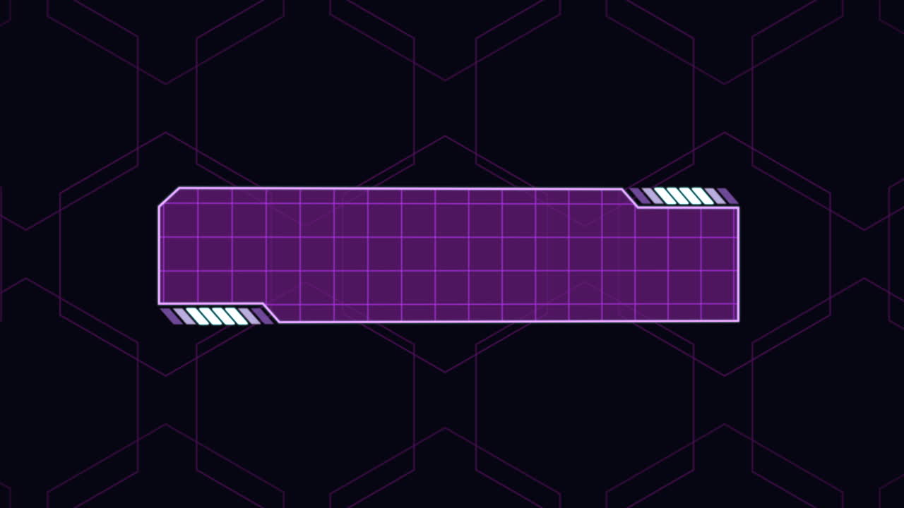Purple grid pattern on black background