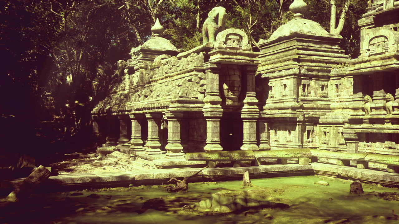 Vintage historic scene sunlit heritage structure with aged details