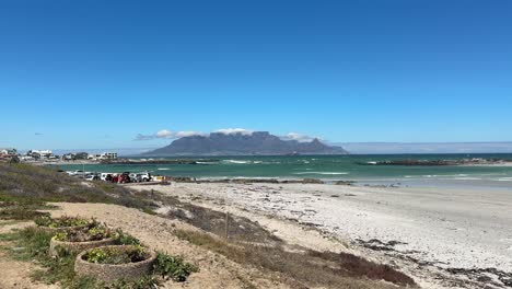 table mountain is a world famous landmark