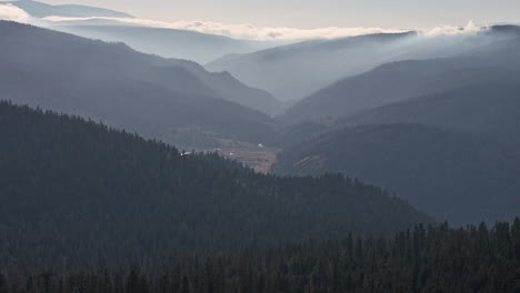 clinton's dream valley: a tranquil panorama from above