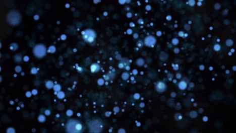 Blue-Bokeh-Particle-Spheres-Background