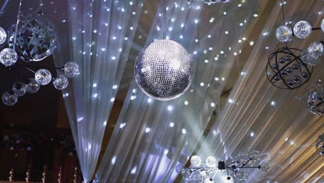 disco ball in a festive venue