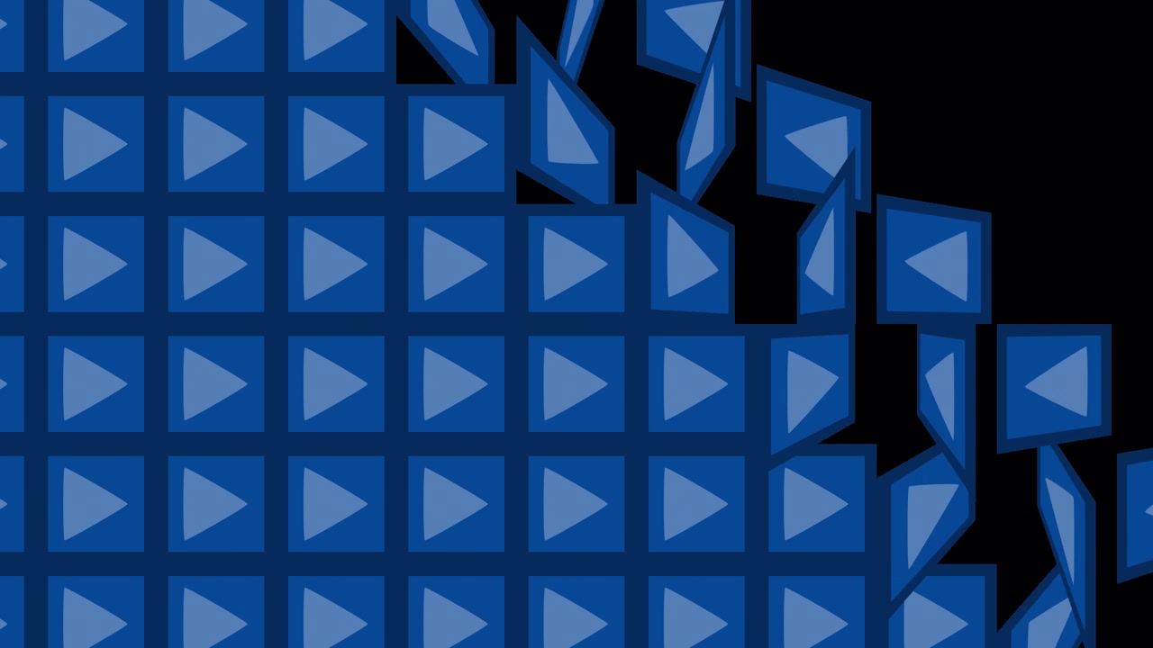 Blue Arrow Pattern