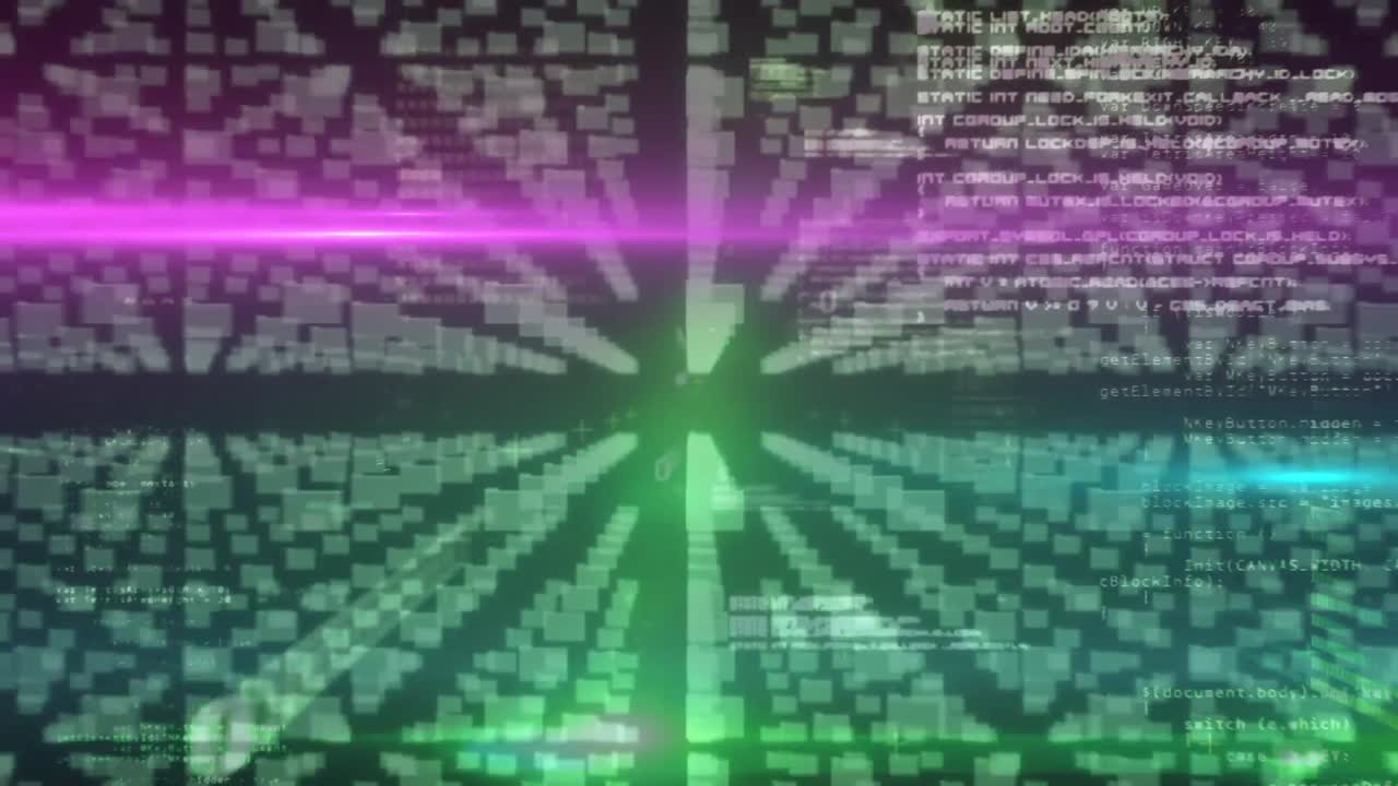 온라인 보안  ⁇ 락의 애니메이션, 그리드 상의 데이터 처리