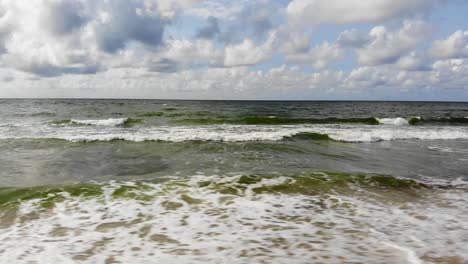 AERIAL:-Revealing-majestic-view-of-the-green-Baltic-Sea