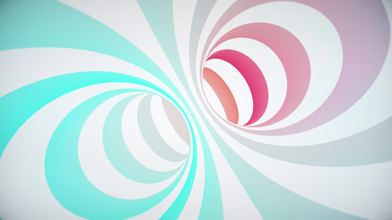 抽象的な催眠アニメーションループ背景。