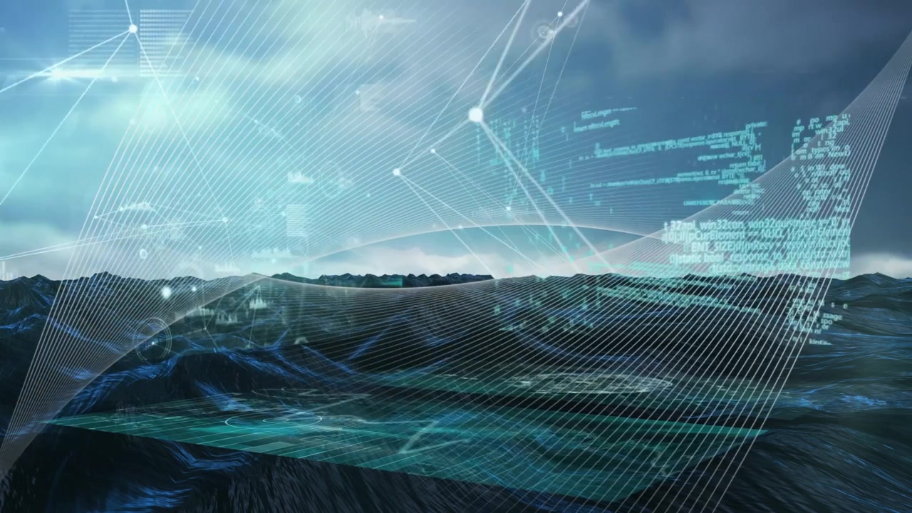 Animation of networks and data processing over metaverse