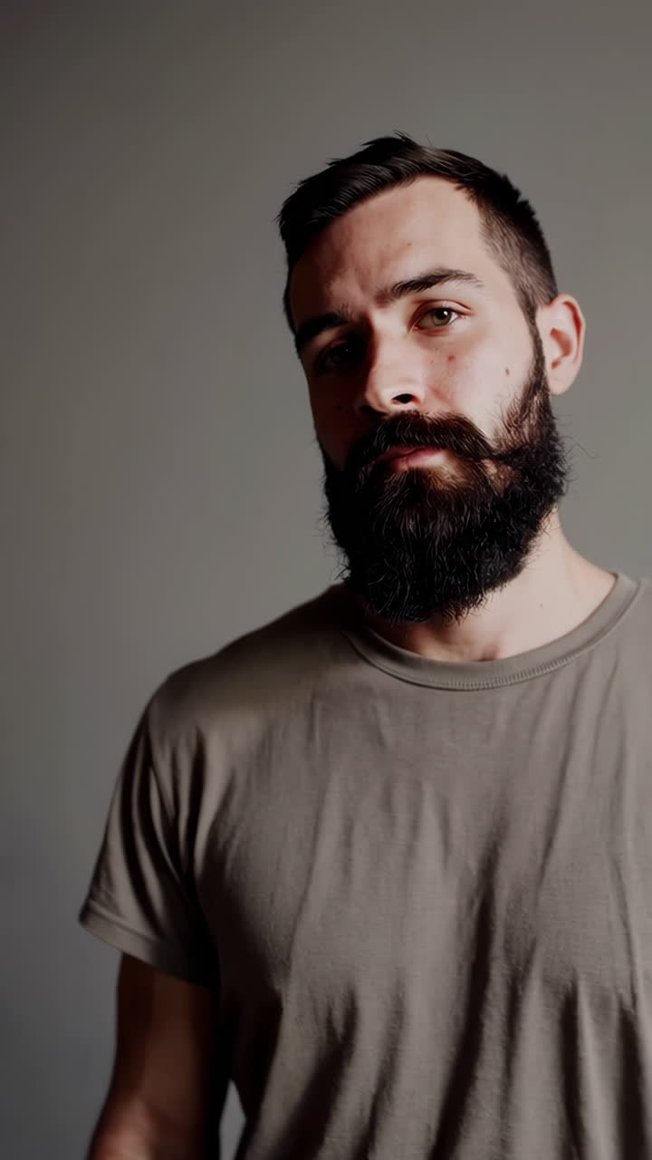 Ritratto di un uomo con la barba