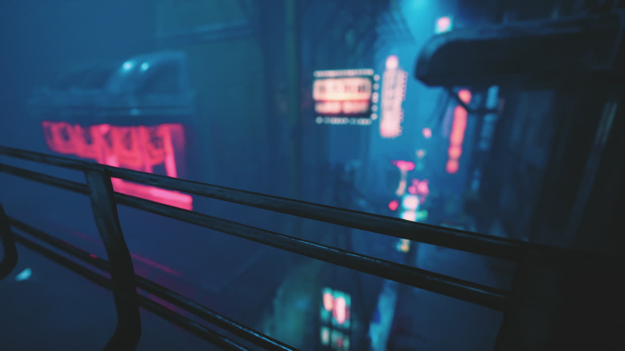 Neon Cityscape