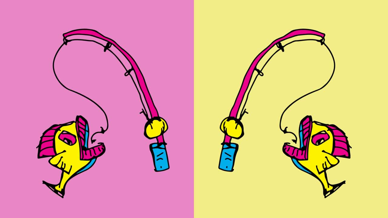 niños dibujando arte pop fondo sin costuras con tema de la pesca