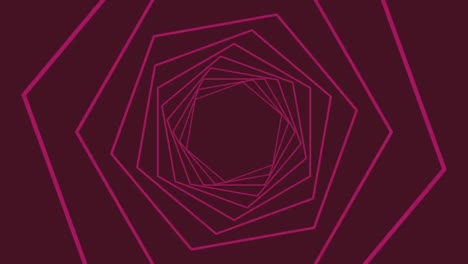 animación de patrones y formas de neón sobre un fondo oscuro