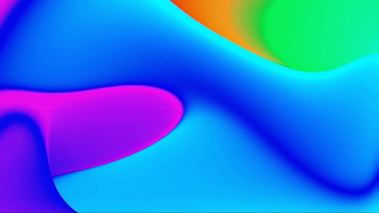 Abstract Fluid Motion Background 4K