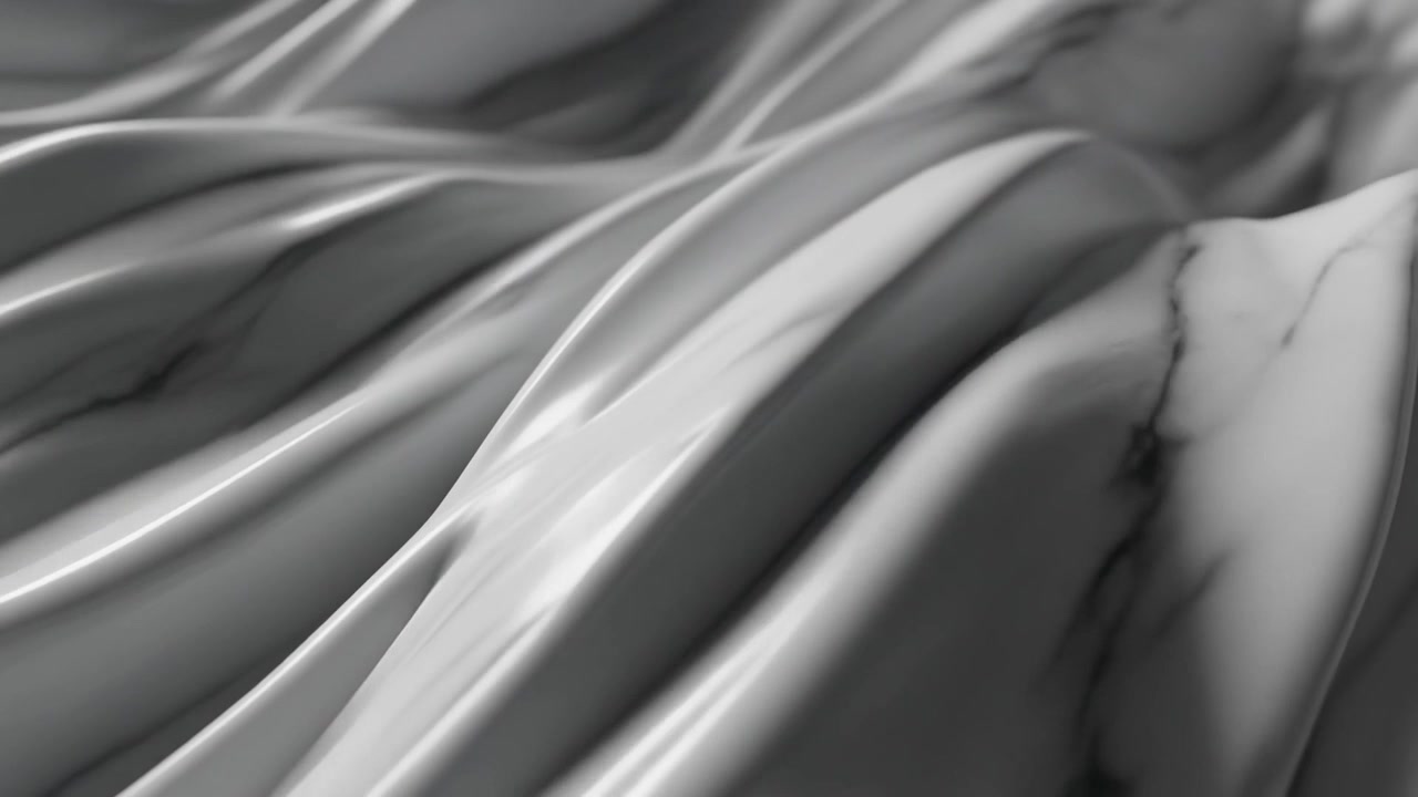 Onde astratte di marmo bianco che si muovono al rallentatore