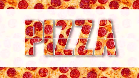 un video del fondo de la pizza pepperoni. imágenes. esta imagen es perfecta para que usted diseñe sus menús de restaurante. visite mi página. usted será capaz de encontrar una imagen para cada pizza vendida en su cafetería o restaurante