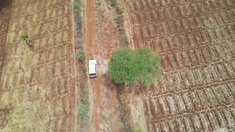 Aéreo-Al-Aire-Libre-4-X-4-Transporte-Naturaleza-Coche-Vehículo-Conducir-Aventuras-Dron-Suciedad-Viaje-Carretera